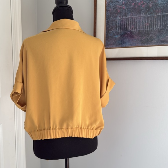 NWOT Aritzia Babaton Ozana Blouse - Size L - Picture 3 of 9